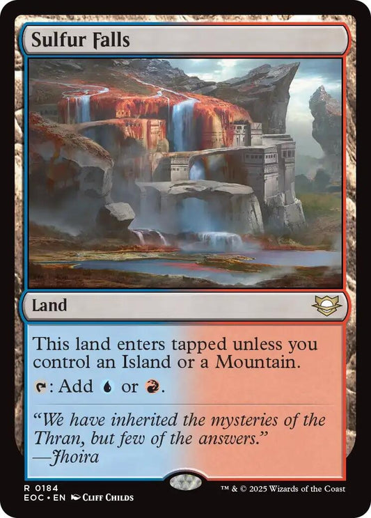 Image for Sulfur Falls (184) (EOC) - Magic: The Gathering