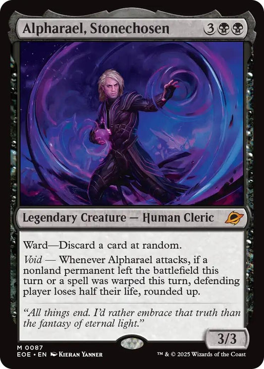 Image for Alpharael, Stonechosen (87) (EOE) - Magic: The Gathering