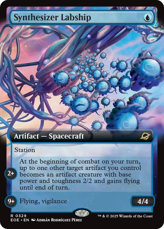 Image for Synthesizer Labship (Extended Art) (329) (EOE) - Magic: The Gathering