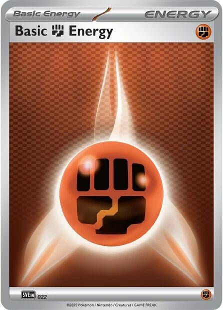 Image for Basic Fighting Energy - 022 (022) (SVE) - Pokemon