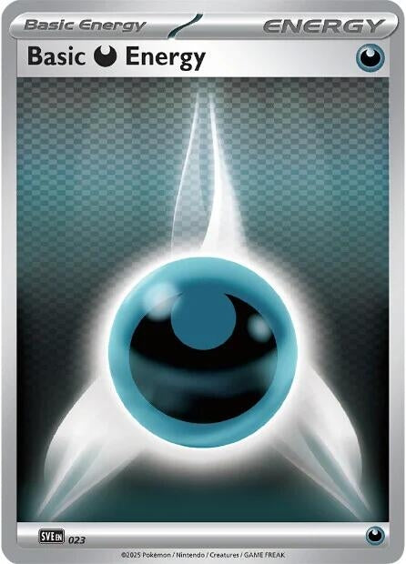 Image for Basic Darkness Energy - 023 (023) (SVE) - Pokemon