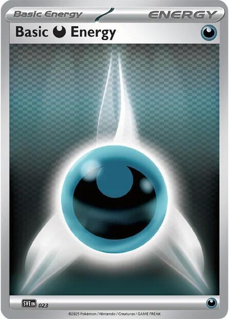 Basic Darkness Energy - 023 - SVE: Scarlet & Violet Energies (SVE)
