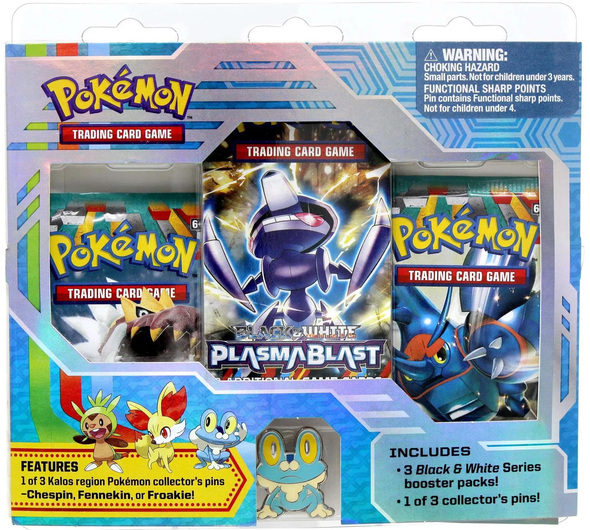 Image for Collector's Pin Three Pack Blisters (Froakie) - Pokemon