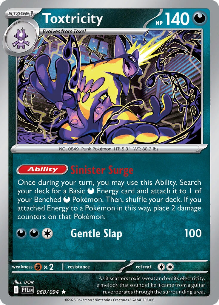 Image for Toxtricity (068/094) (PR) - Pokemon