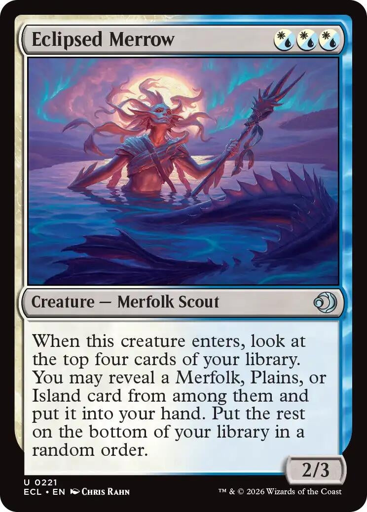 Image for Eclipsed Merrow (221) (ECL) - Magic: The Gathering