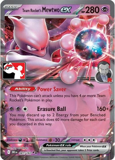 Image for Team Rocket's Mewtwo ex (079/217) - Pokemon