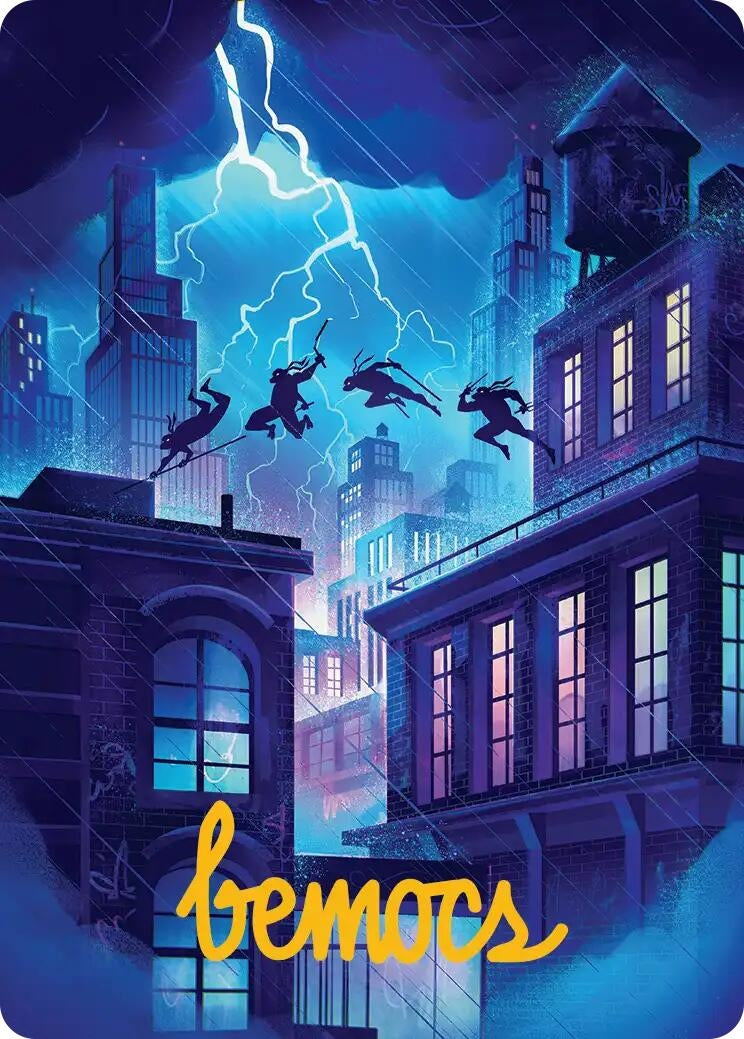 Image for Island Art Card (37/54) (Gold-Stamped Signature) (37) (ASTMT) - Magic: The Gathering