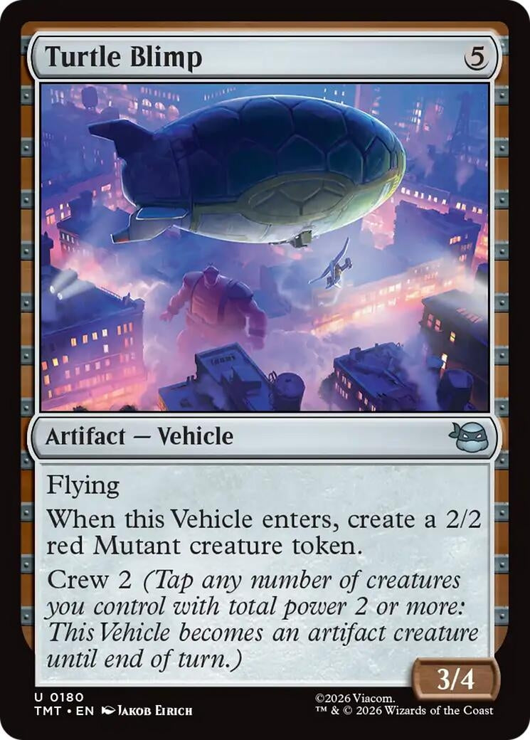 Image for Turtle Blimp (180) (TMT) - Magic: The Gathering
