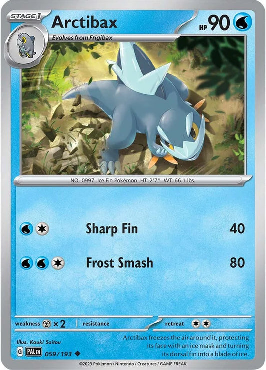 Arctibax - 059/193 - SV02: Paldea Evolved (PAL)