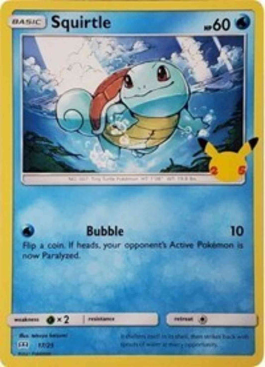 Squirtle - 17/25 - McDonald's 25th Anniversary Promos (MCD21)