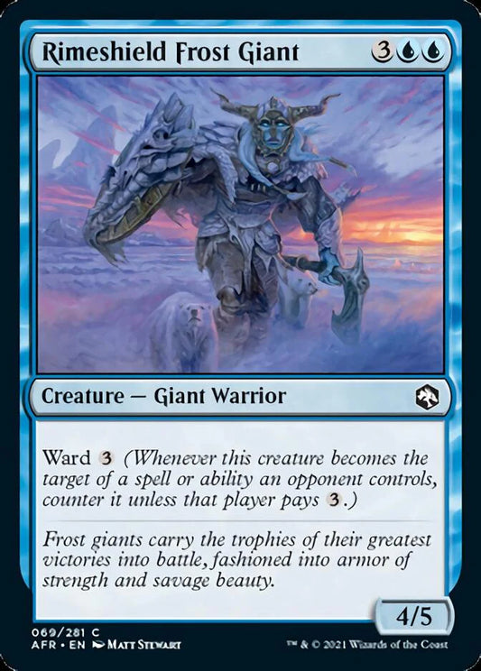 Rimeshield Frost Giant - Adventures in the Forgotten Realms (AFR)