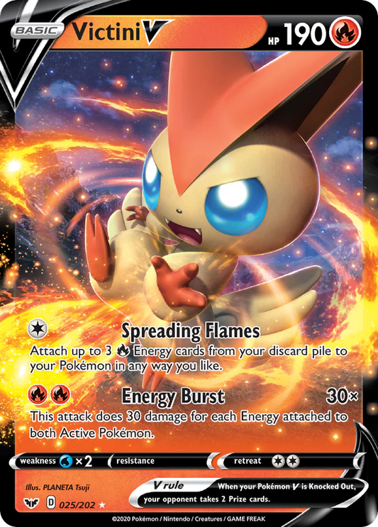 Victini V - SWSH01: Sword & Shield Base Set (SWSH01)
