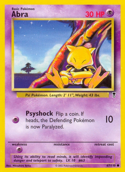 Image for Abra (067/110) (LC) - Pokemon