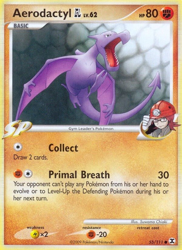 Image for Aerodactyl GL (55/111) (RR) - Pokemon