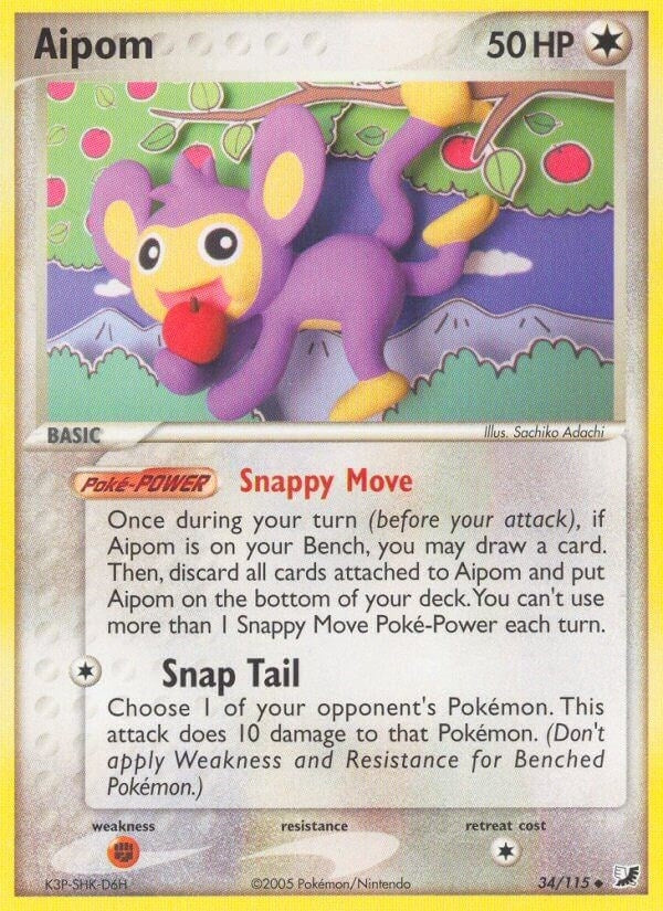 Image for Aipom (34/115) (UF) - Pokemon