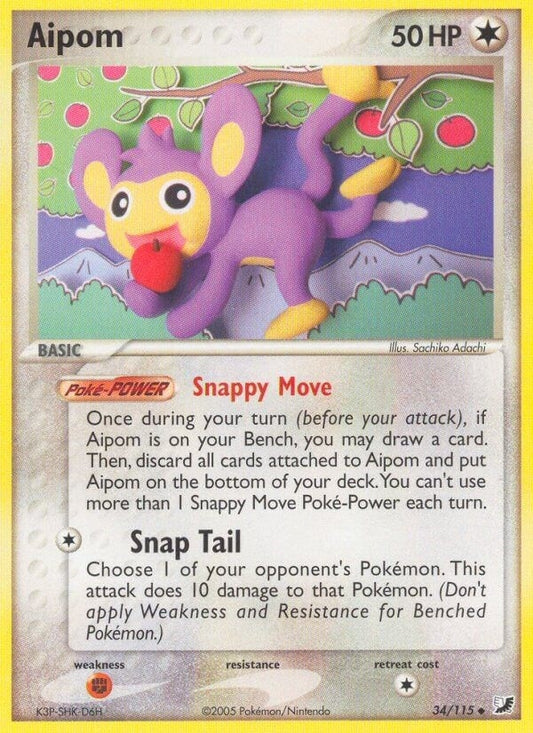 Image for Aipom (34/115) (UF) - Pokemon