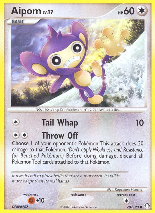 Image for Aipom (70/123) (MT) - Pokemon