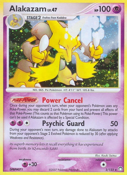 Image for Alakazam (2/123) (MT) - Pokemon