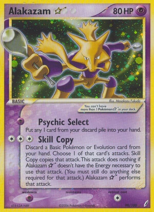 Image for Alakazam Star (99/100) (CG) - Pokemon