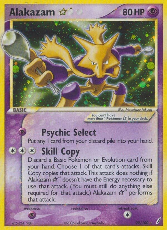 Image for Alakazam Star (99/100) (CG) - Pokemon
