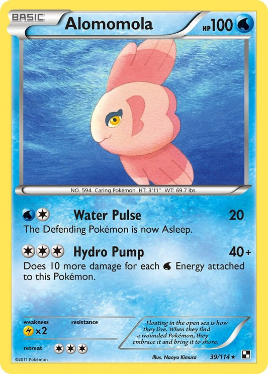 Image for Alomomola (39) (39/114) (BLW) - Pokemon