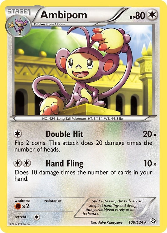 Image for Ambipom (100/124) (DRX) - Pokemon