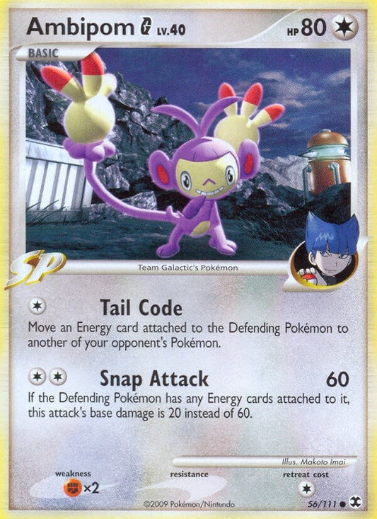 Image for Ambipom G (56/111) (RR) - Pokemon