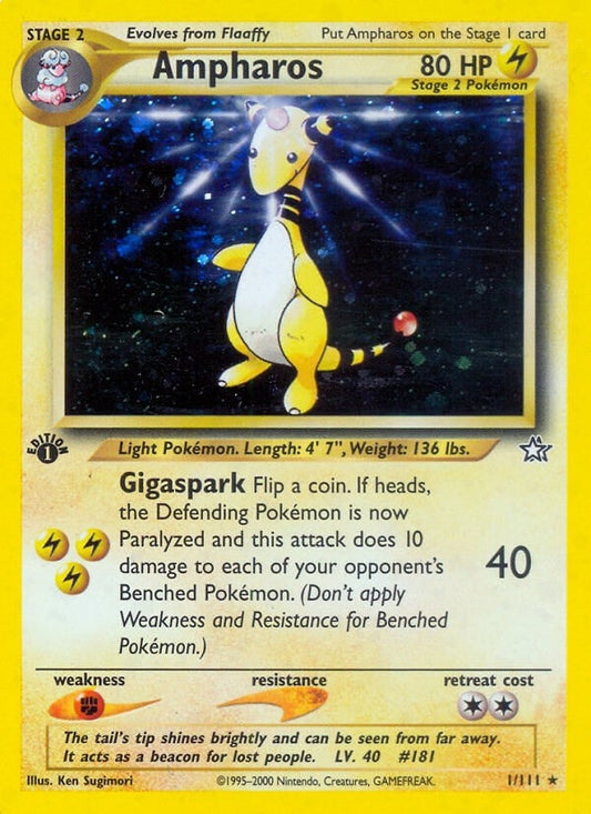 Image for Ampharos (001/111) (N1) - Pokemon