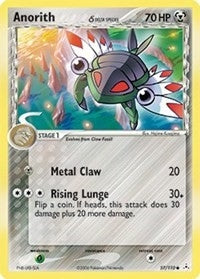 Image for Anorith (Delta Species) (57/110) (HP) - Pokemon