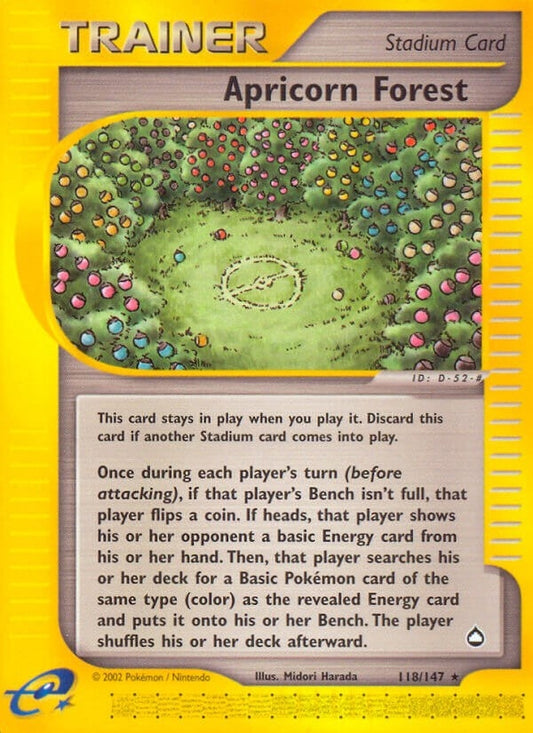 Image for Apricorn Forest (118/147) (AQ) - Pokemon