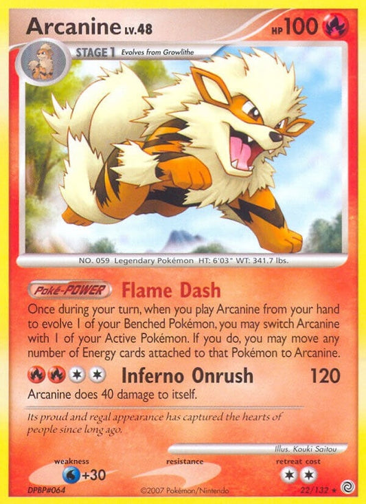 Image for Arcanine (22/132) (SW) - Pokemon