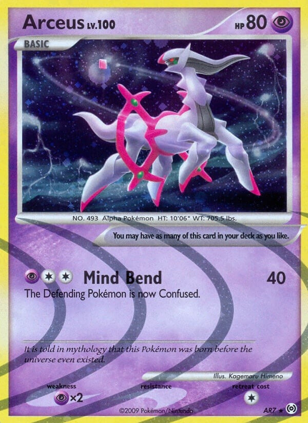 Image for Arceus (AR7) (AR7) (AR) - Pokemon