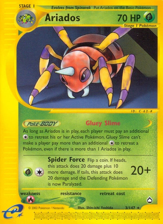 Image for Ariados (003/147) (AQ) - Pokemon