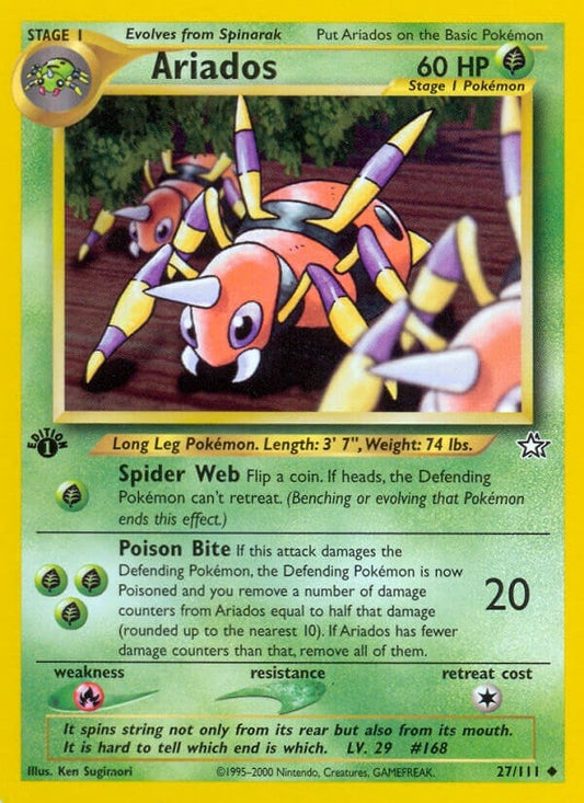 Image for Ariados (027/111) (N1) - Pokemon