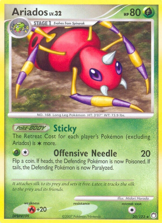 Image for Ariados (20/123) (MT) - Pokemon