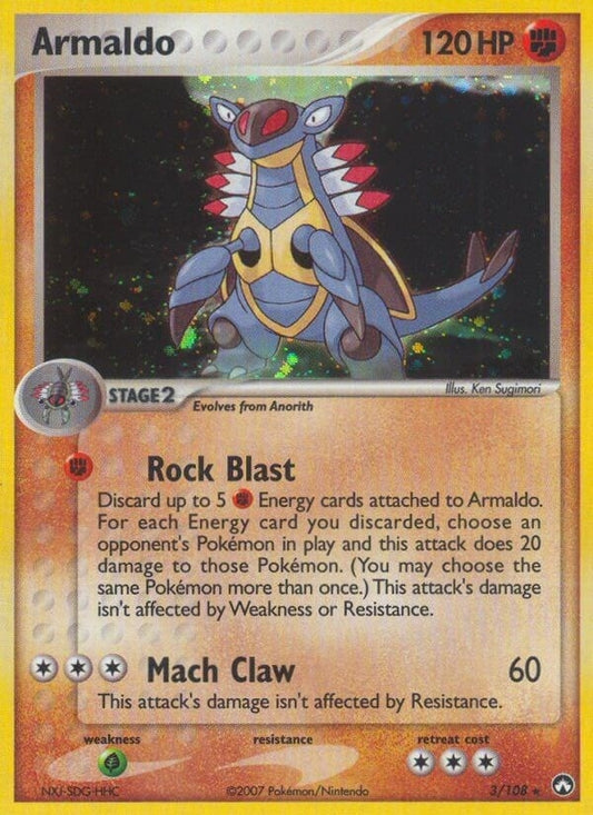 Image for Armaldo (3/108) (PK) - Pokemon