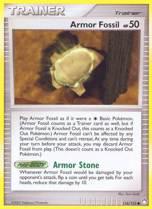 Image for Armor Fossil (116/123) (MT) - Pokemon