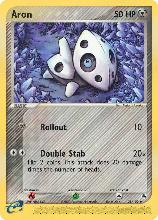 Image for Aron (25/109) (RS) - Pokemon
