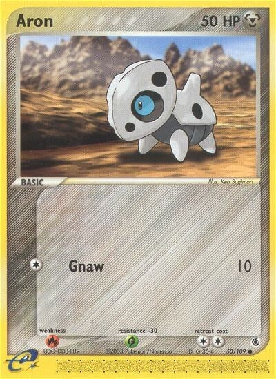 Image for Aron (50/109) (RS) - Pokemon