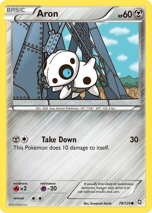Image for Aron (78/124) (DRX) - Pokemon