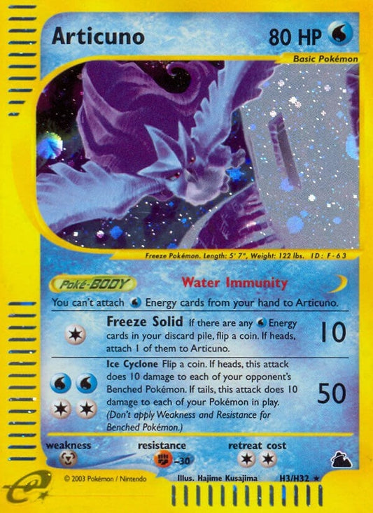 Image for Articuno (H3) (H03/H32) (SK) - Pokemon
