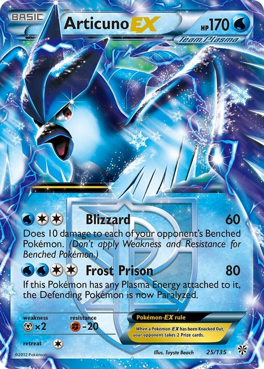 Image for Articuno EX (Team Plasma) (25/135) (PLS) - Pokemon
