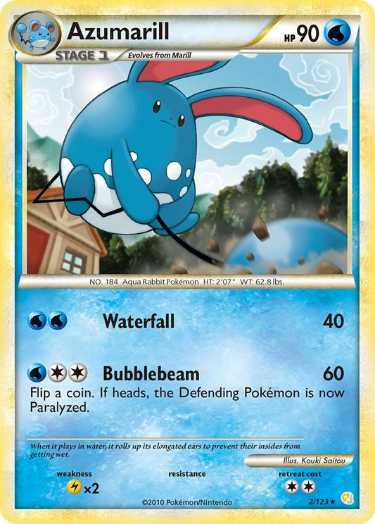 Image for Azumarill (2/123) (HS) - Pokemon