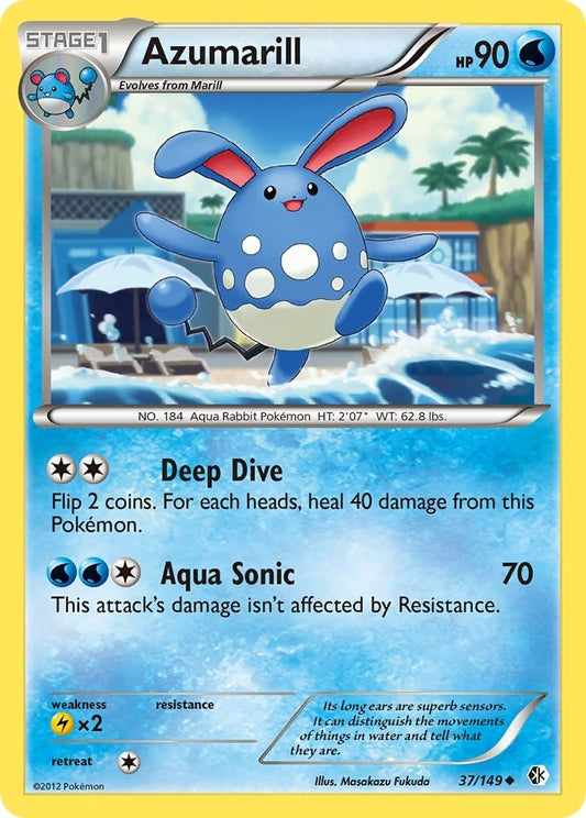 Image for Azumarill (37/149) (BCR) - Pokemon