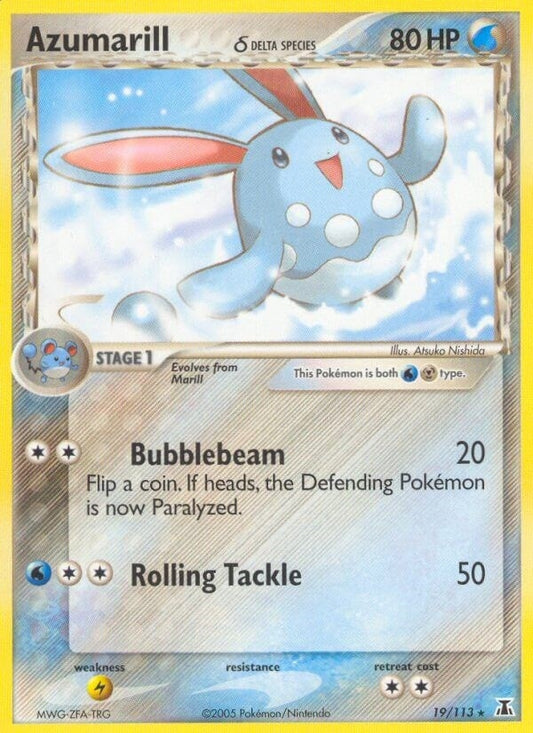 Image for Azumarill (Delta Species) (19/113) (DS) - Pokemon