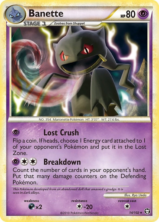 Image for Banette (14/102) (TM) - Pokemon