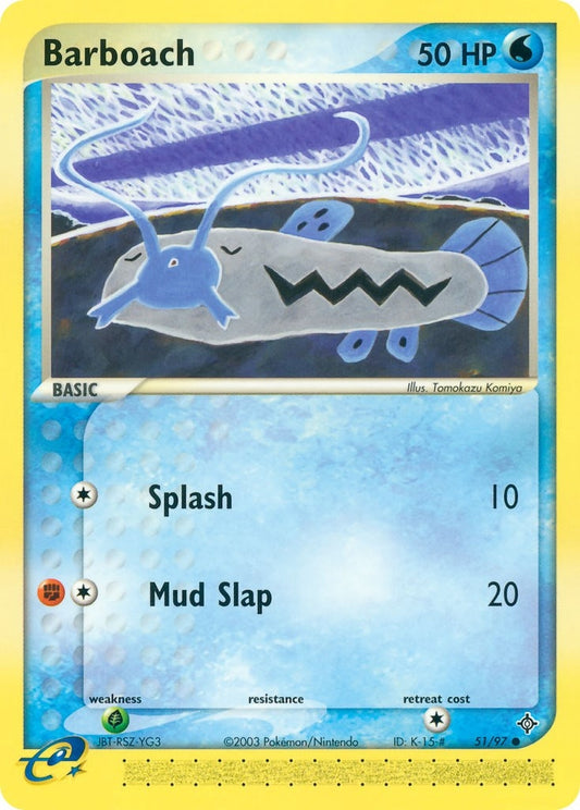 Image for Barboach (51/97) (DR) - Pokemon