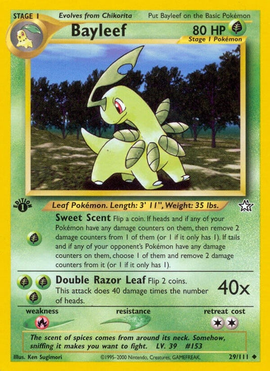 Image for Bayleef (29) (029/111) (N1) - Pokemon