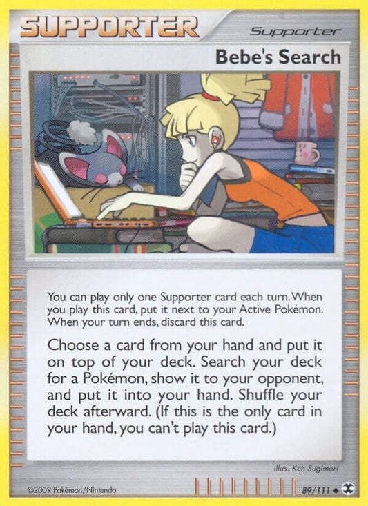 Image for Bebe's Search (89/111) (RR) - Pokemon