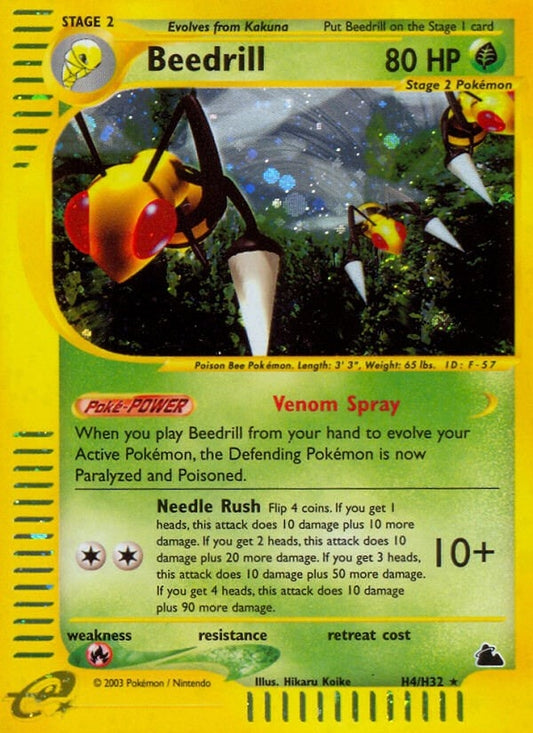 Image for Beedrill (H4) (H04/H32) (SK) - Pokemon